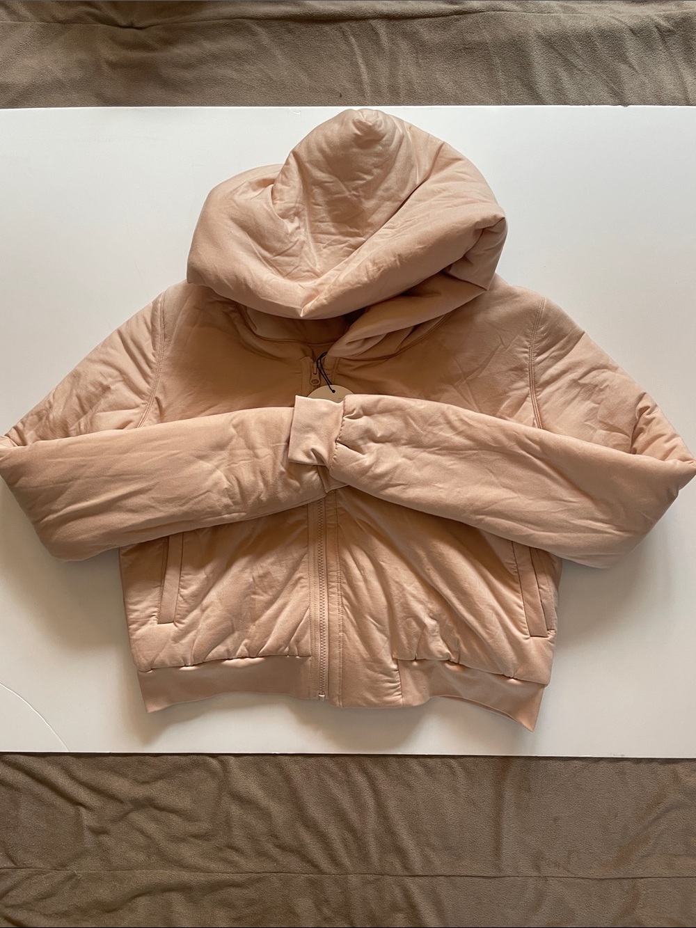 ROAM. Nude. Pillow Jacket. Large. NWT.